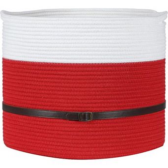 Midlee Christmas Santa Rope Basket