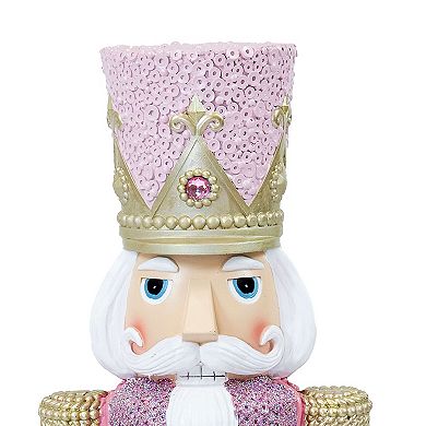 Sunnydaze Kenneth the Princely Christmas Nutcracker Statue - 37" H
