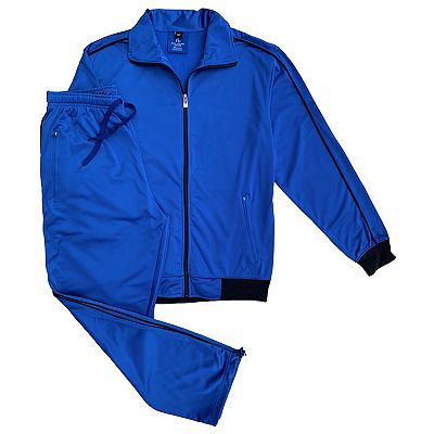 Blue matching tracksuit online