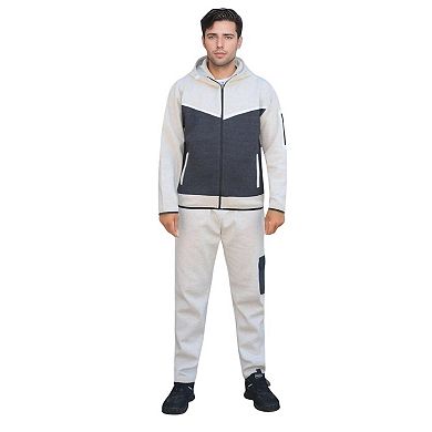 Men’s Official Tech Fleece Sweat suit Heavy Duty Winter Sweat Jacket with Fleece Sweatpants