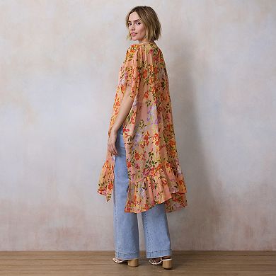 Women's LC Lauren Conrad Garden Floral Kimono