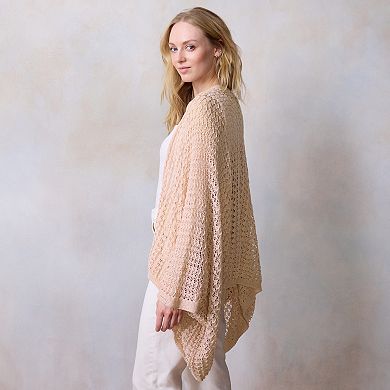 Women's LC Lauren Conrad Shell Knit Topper