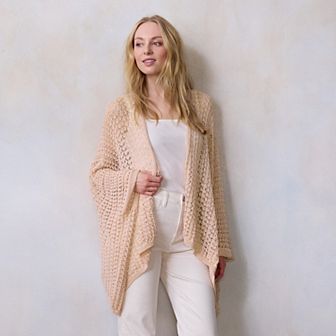 Women's LC Lauren Conrad Shell Knit Topper