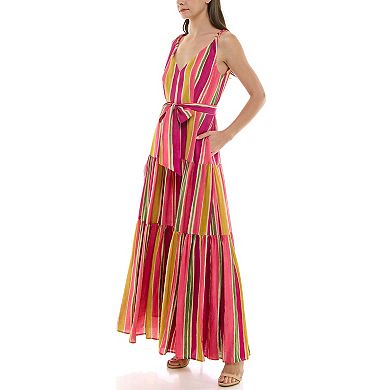 Women's Taylor V-Neck Tiered Maxi Dress
