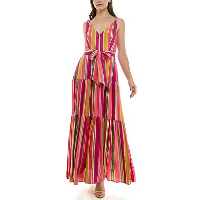 Women's Taylor V-Neck Tiered Maxi Dress