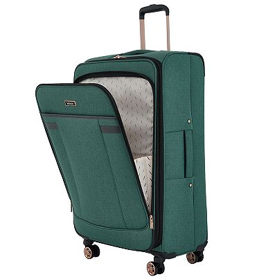 Kensie Hudson 3-piece Expandable Rolling Softside Luggage Set