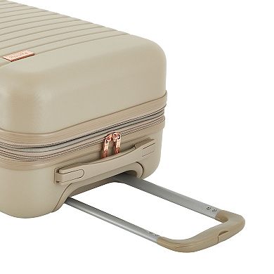 Kensie Graceful 20-in. Rolling Hardcase Carry-On Luggage