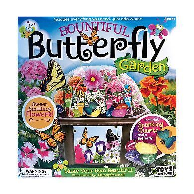 Toys By Nature Biosphere Terrarium - Bountiful Butterfly Garden