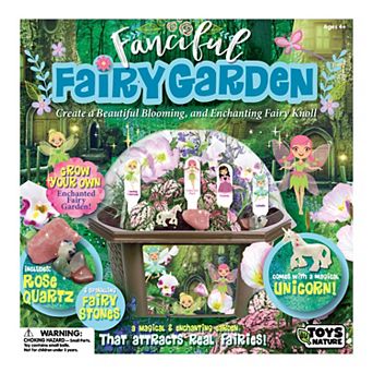 Toys By Nature Biosphere Terrarium - Fanciful Fairy Garden