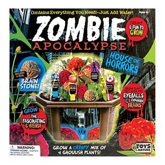 Toys By Nature Biosphere Terrarium - Zombie Apocalypse House of Horrors