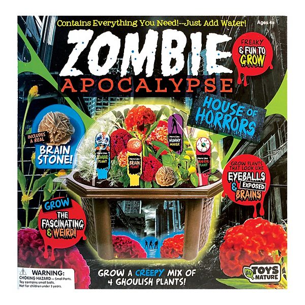 Toys By Nature Biosphere Terrarium - Zombie Apocalypse House of