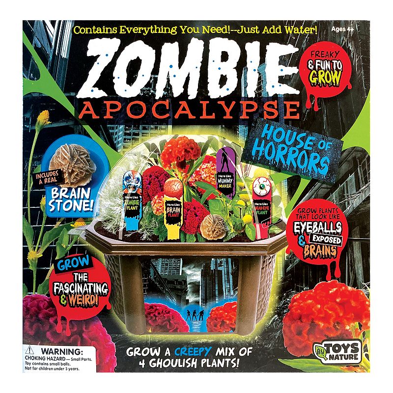 TRYPOPHOBIC POSSESSION等ホラーセット Toys By Nature Biosphere Terrarium - Zombie Apocalypse House of