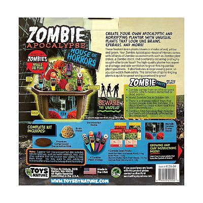 Toys By Nature Biosphere Terrarium - Zombie Apocalypse House of