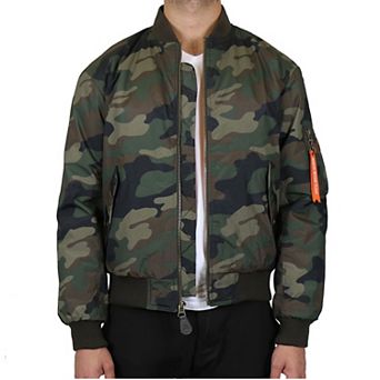 Men's Spire by Galaxy Heavyweight MA-1 Flight Jacket