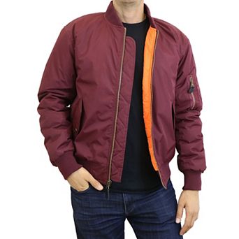 Men's Spire by Galaxy Heavyweight MA-1 Flight Jacket