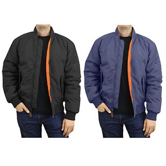 2-Pack Men's Spire by Galaxy Heavyweight MA-1 Flight Jacket