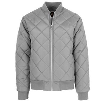 Men's Spire by Galaxy Heavyweight Quilted Bomber Jacket