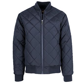 Men's Spire by Galaxy Heavyweight Quilted Bomber Jacket