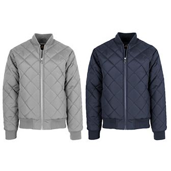 2-Pack Men's Spire by Galaxy Heavyweight Quilted Bomber Jacket