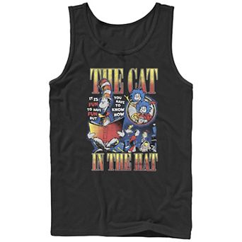 Men's Dr. Seuss The Cat In The Hat Graphic Tank