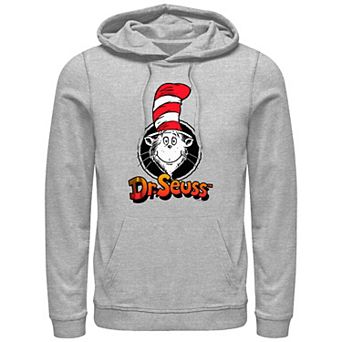 Men's Dr. Seuss The Cat In The Hat Stamp Graphic Hoodie