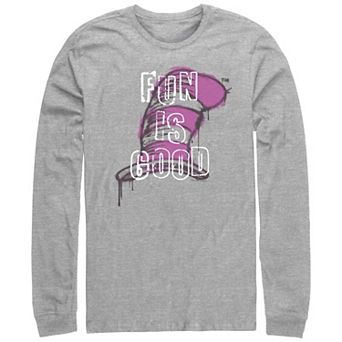 Men's Dr. Seuss Fun Is Good Long Sleeve Graphic Tee