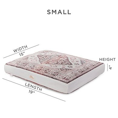 Town & Country Everyday CuddleTown Medallion Pillow Crate Mat Reversible Pet Bed