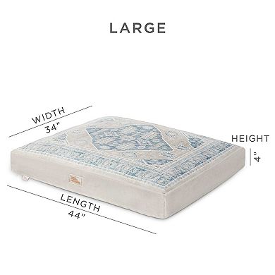 Town & Country Everyday CuddleTown Medallion Pillow Crate Mat Reversible Pet Bed