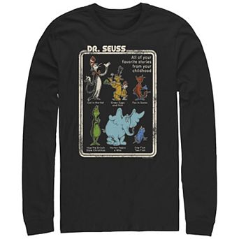 Men's Dr. Seuss Stories From Your Childhood Long Sleeve Graphic Tee