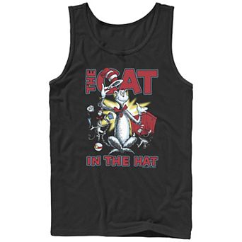 Men's Dr. Seuss The Cat In The Hat Cattitude Graphic Tank
