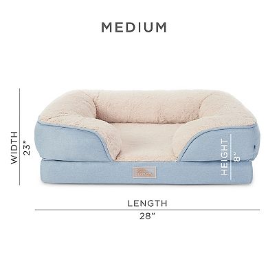 Town & Country Everyday CuddleTown Comfy Solid Bolster Sofa Pet Bed