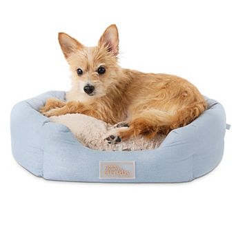 Town & Country Everyday CuddleTown Faux Linen Comfy Cozy Cuddler Pet Bed