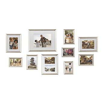 Adlynn Glam 10 pc Wall Picture Frame Set