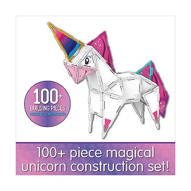 The Learning Journey Techno Tiles - Magical Unicorn: 100-Piece Building Toy