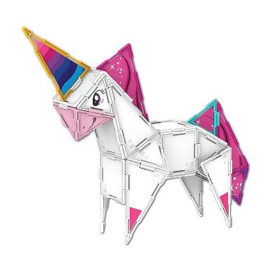 The Learning Journey Techno Tiles - Magical Unicorn: 100-Piece Building Toy