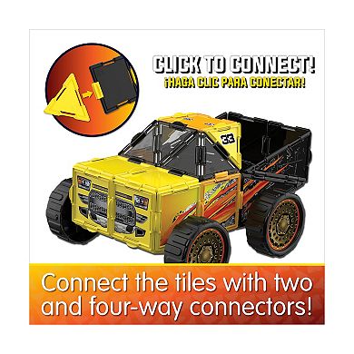 The Learning Journey Techno Tiles - Off-Road Racer: 100-Piece Building Toy