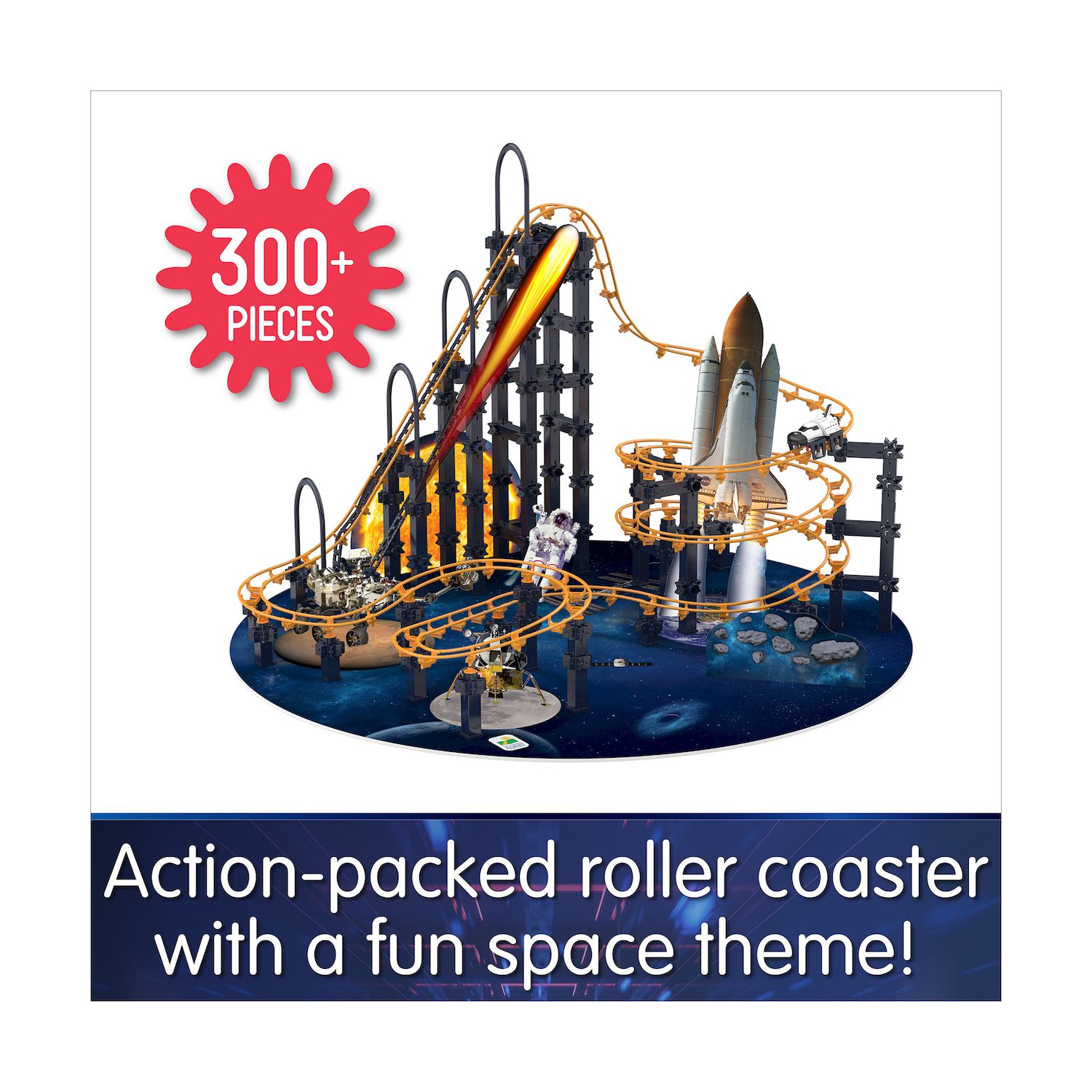 The Learning Journey Techno Trax Dominator - Montagne Russe Con Oltre 300 Pezzi - Set Costruzioni STEM - 3