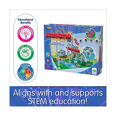 The Learning Journey Techno Trax - Dominator: 300-Piece Building Toy