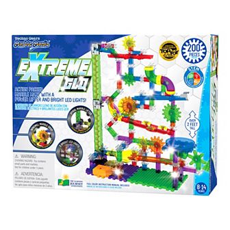 The Learning Journey Techno Gears Marble Mania - Extreme Glo: 200 pc Building Toy