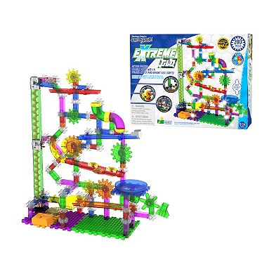 The Learning Journey Techno Gears Marble Mania - Extreme Glo: 200-Piece Building Toy