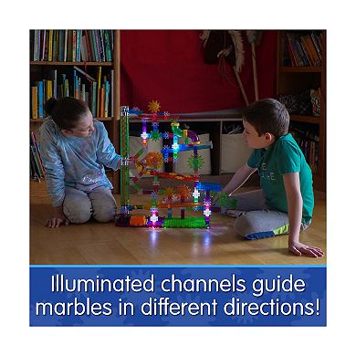 The Learning Journey Techno Gears Marble Mania - Extreme Glo: 200-Piece Building Toy