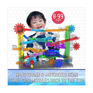 The Learning Journey Techno Gears Marble Mania - Twin Twister: 200-Piece Building Toy