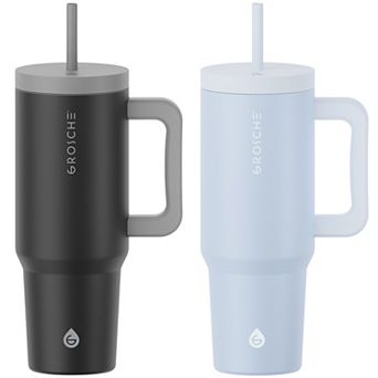 GROSCHE ASPEN 40-oz. Insulated Tumbler with Handle 2 pk