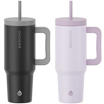 GROSCHE ASPEN 40-oz. Insulated Tumbler with Handle 2 pk