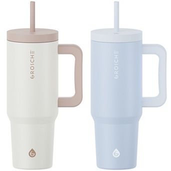 GROSCHE ASPEN 40-oz. Insulated Tumbler with Handle 2 pk