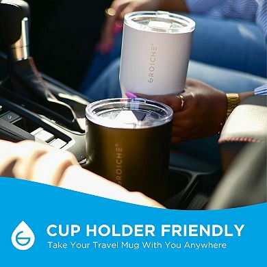GROSCHE YUKON Insulated Stainless Steel Coffee Tumbler with Slider Lid