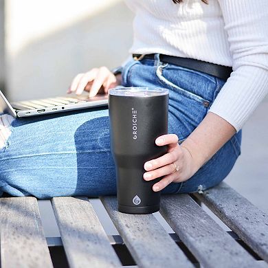GROSCHE YUKON Insulated Stainless Steel Coffee Tumbler with Slider Lid