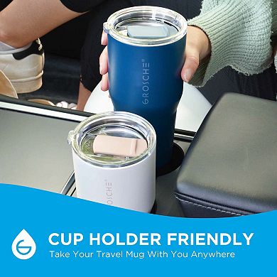 GROSCHE YUKON Stainless Steel Coffee Tumbler with Slider Lid 2-pk.