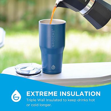GROSCHE YUKON Stainless Steel Coffee Tumbler with Slider Lid 2-pk.