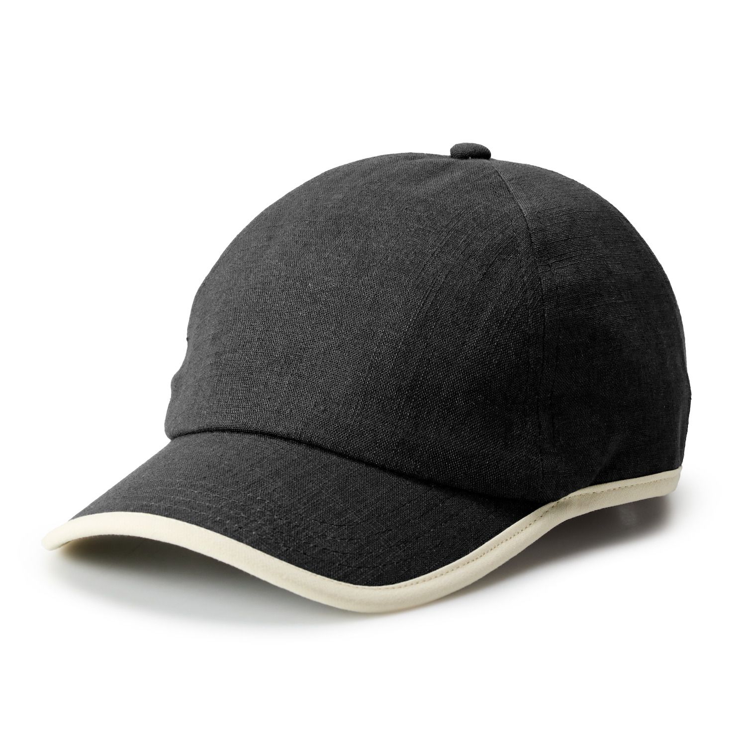 Women's Sonoma Goods For Life® Washed Linen Baseball Cap - Black